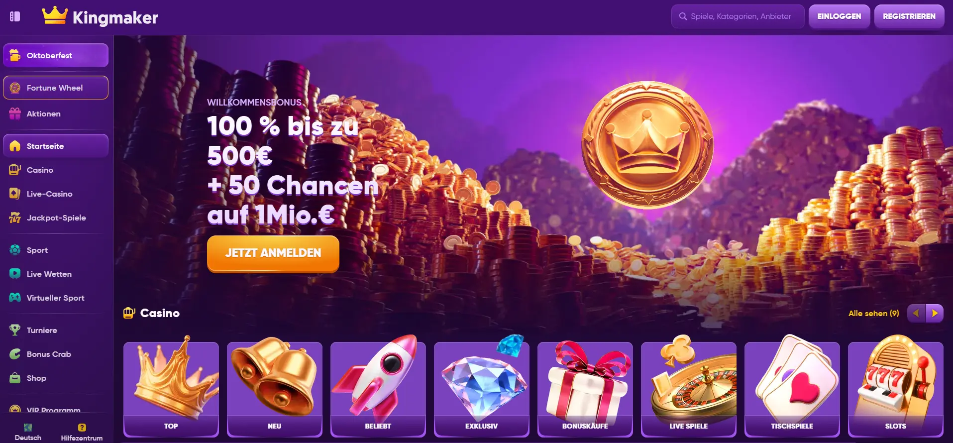 Kingmaker – kleine Einsätze, große Chancen online casino österreich: hohe Gewinne und Spaß Kingmaker – kleine Einsätze, große Chancen online casino österreich