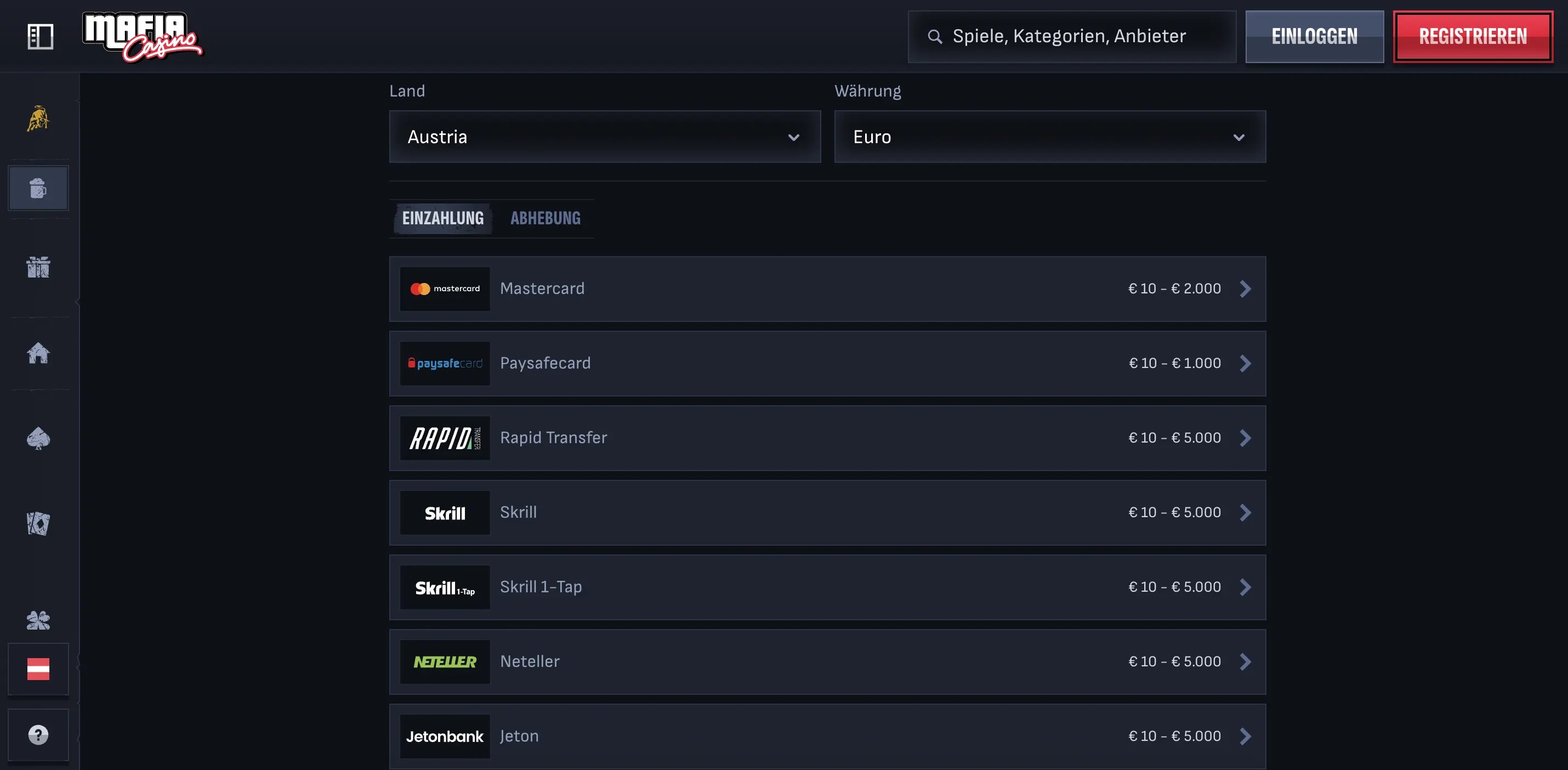 Online-Casinos neue online casinos österreich: schnelle Ein- und Auszahlungen Zahlungsmethoden in neuen Online-Casinos neue online casinos österreich